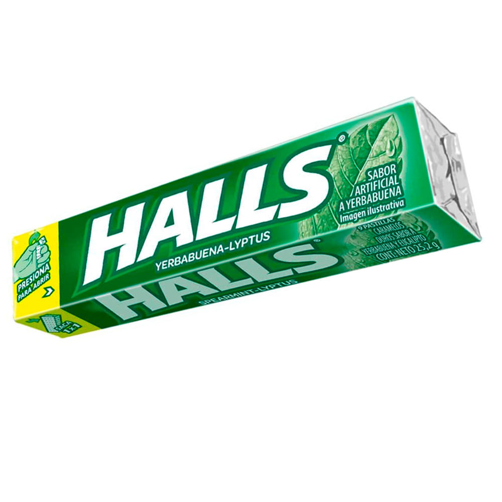 CARAMELOS HALLS MENTALYPTUS