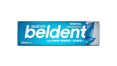 [530] CHICLES BELDENT MENTOL                            