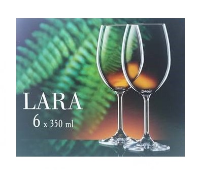 [100054] COPAS DE CRISTAL DE BOHEMIA (6) LARA 450 ML.      