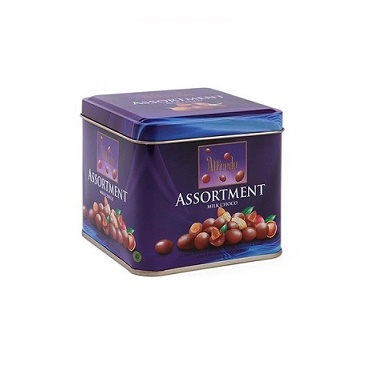 [3433] LATA DE FRUTOS SECOS SURTIDOS BAÑADOS ALFREDO 105G