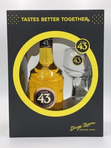 [31340] LICOR 43 700 ML + 1 VASO
