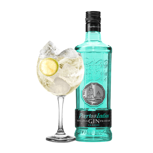 [4638] PACK GIN PUERTO DE INDIAS CLASSIC 700 ML + COPA