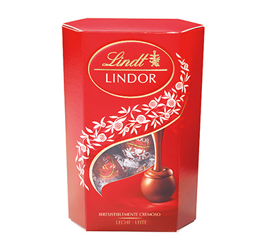 [2432] BOMBONERA LINDT LINDOR LECHE 200 GRAMOS