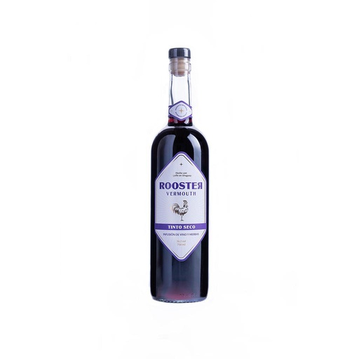 [3867] VERMOUTH ROOSTER TINTO SECO 750 ML