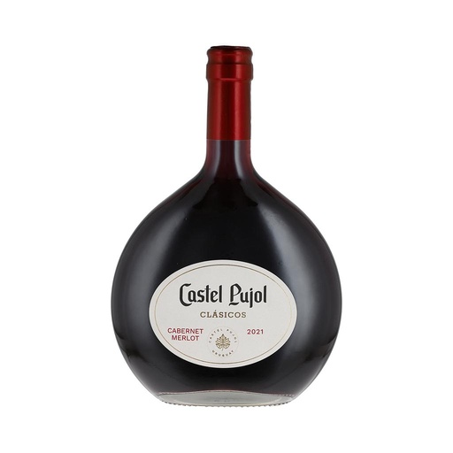 [100187] VINO CASTEL PUJOL CLASICOS TINTO 750 ML