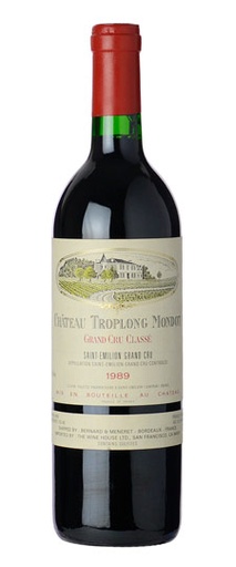 [13255] VINO CHATEAU TROPLONG MONDOT CLASSÉ 1989 750 ML
