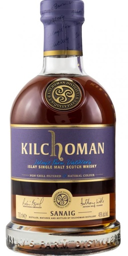 [30833] WHISKY DE MALTA KILCHOMAN SANAIG 700 ML