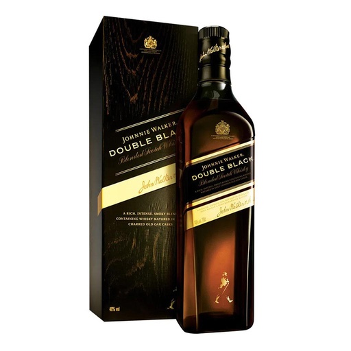 [728] WHISKY ESCOCES JOHNNIE WALKER DOUBLE BLACK 1 LITRO